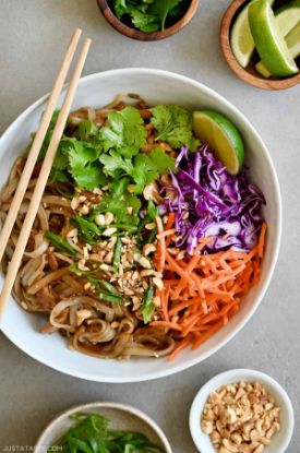 Picture of Savory Chicken Pad Thai Noodles  10/1/26
